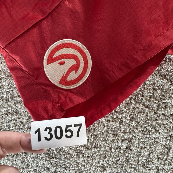 Atlanta Hawks Shorts Mens 2XL XXL Alpha Industries X New Era Rip Stop New Red - Picture 15 of 15